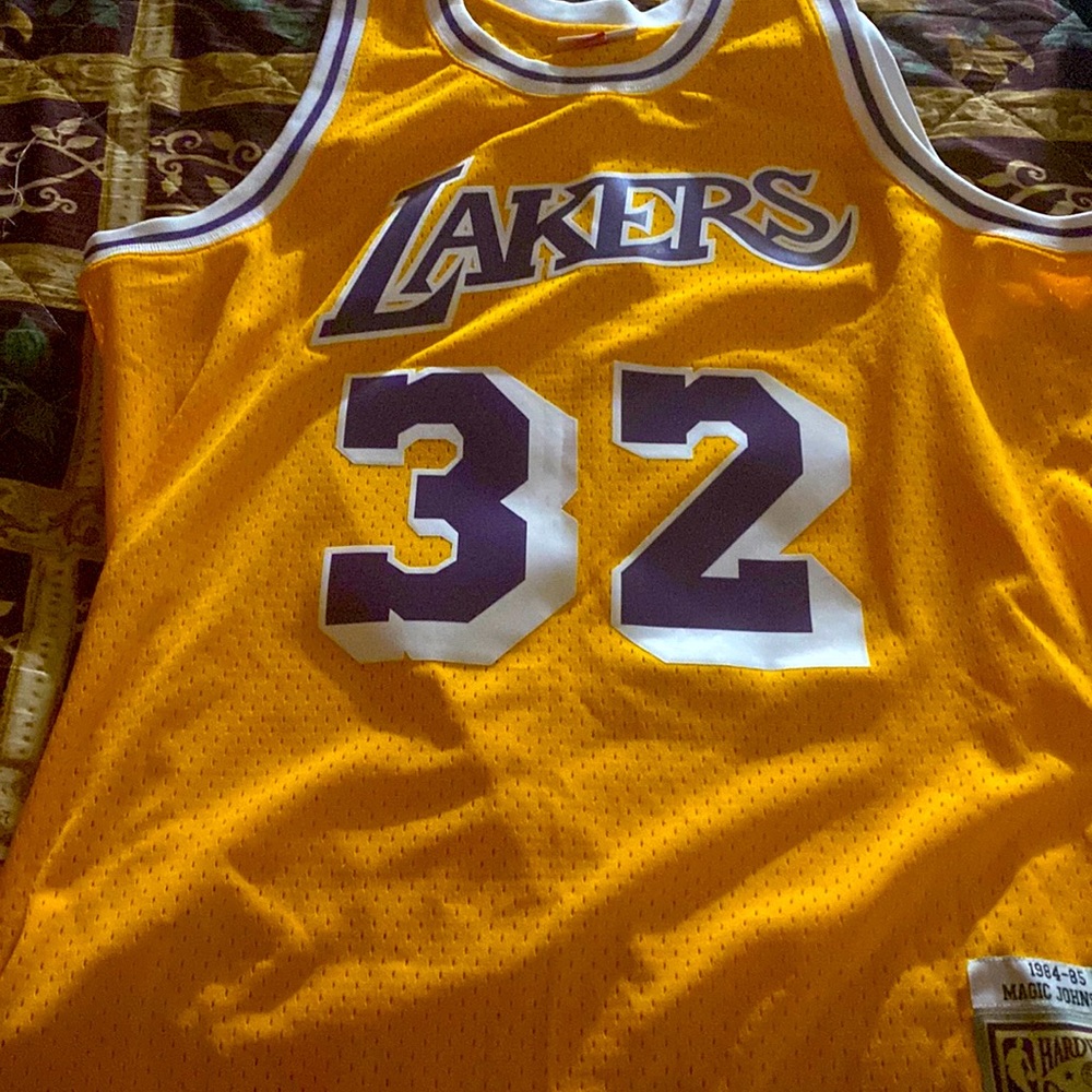 Laker jersey excellent condition stitch letters and number